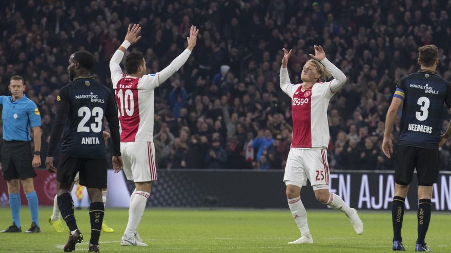 欧博平台 -转折点!阿贾克斯外线爆发,葡超赛前攻防权衡,更衣室稳定,团队化学反应显著(阿贾克斯换帅后的最新消息今天)